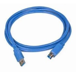 Gembird Kabel USB 3.0 typu AB AM-BM 1,8 niebieski