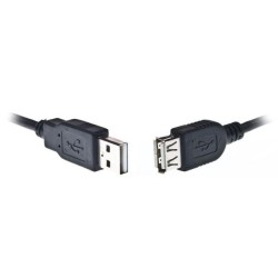 Gembird Przedluzacz USB 2.0 typu AM-AF 3m czarny