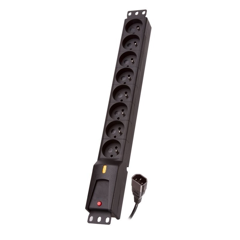 Listwa zasilająca Lestar LZRM 810 BW G-A K.:CZ 5,0M IEC320… | PartsPC.pl