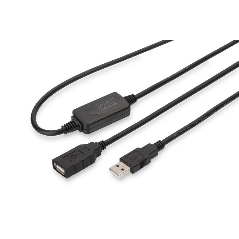 Kabel przedłużający aktywny DIGITUS DA-73100-1 USB 2.0 10m… | PartsPC.pl