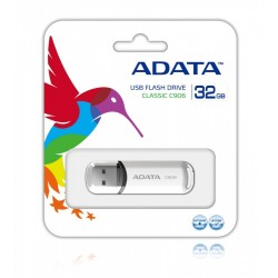 Adata Pendrive DashDrive Classic C906 32GB USB2.0 białe | PartsPC.pl
