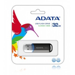 Adata Pendrive DashDrive Classic C906 32GB USB2.0 czarne | PartsPC.pl
