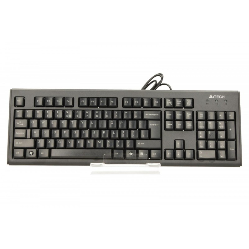 Klawiatura przewodowa A4Tech KR-83 USB czarna | PartsPC.pl