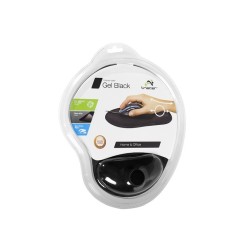 Podkładka pod mysz Tracer gel - czarna | PartsPC.pl