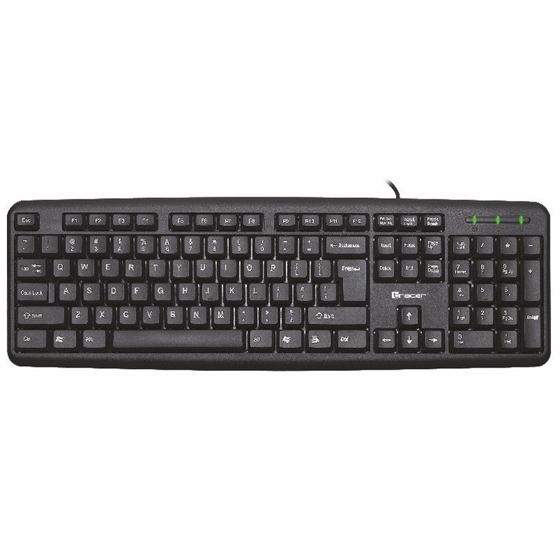Klawiatura przewodowa Tracer Maverick USB czarna | PartsPC.pl