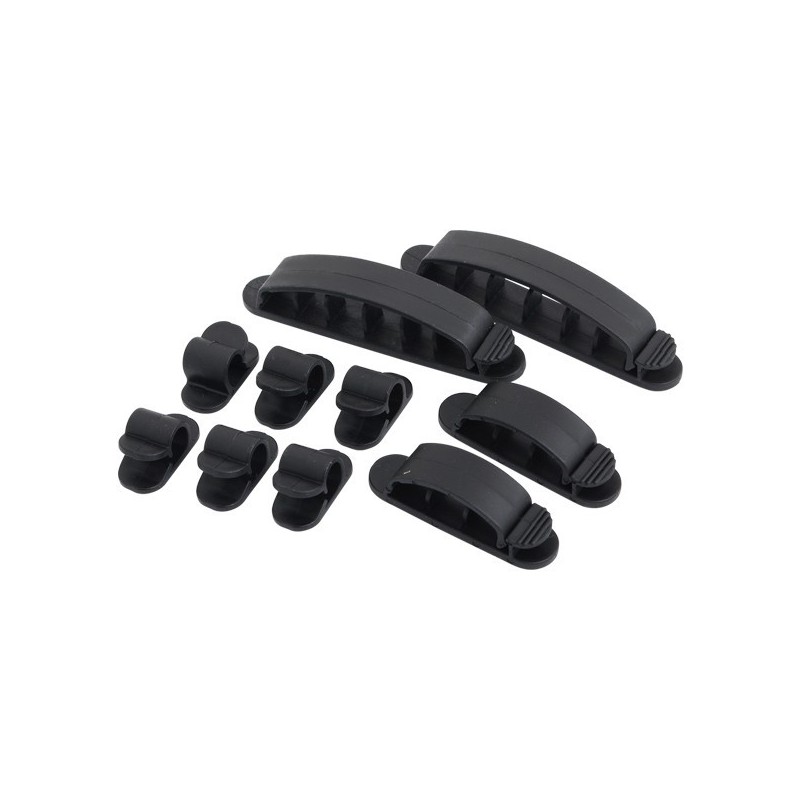 Organizer kabli LogiLink KAB0039 zestaw mocowań | PartsPC.pl