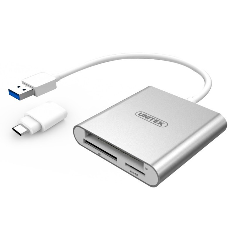 Czytnik kart pamięci Unitek Y-9313D USB Typ-C All-in-One | PartsPC.pl