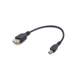 Gembird KABEL USB MICRO BM- AF USB 2.0 OTG 15CM długi wtyk