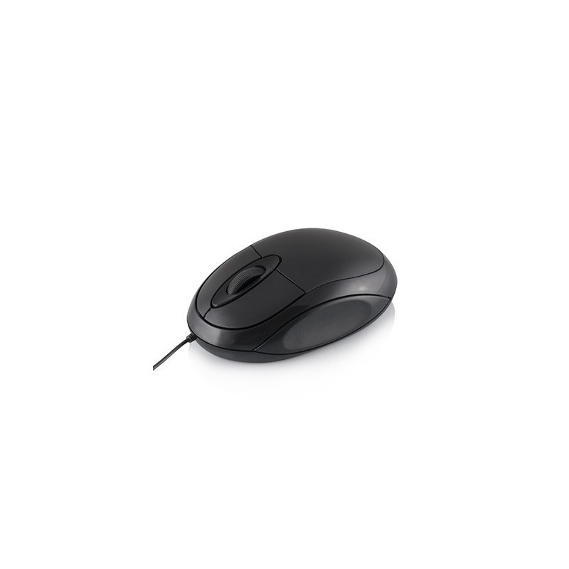 Mysz przewodowa LOGIC LM-11 optyczna czarna | PartsPC.pl