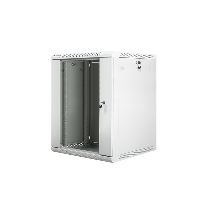 Szafa instalacyjna Rack wisząca 19" 15U 600x600 szara Lanber… | PartsPC.pl