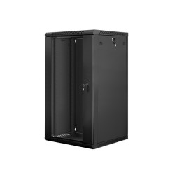 Szafa instalacyjna Rack wisząca 19" 22U 600x600 czarna Lanbe… | PartsPC.pl
