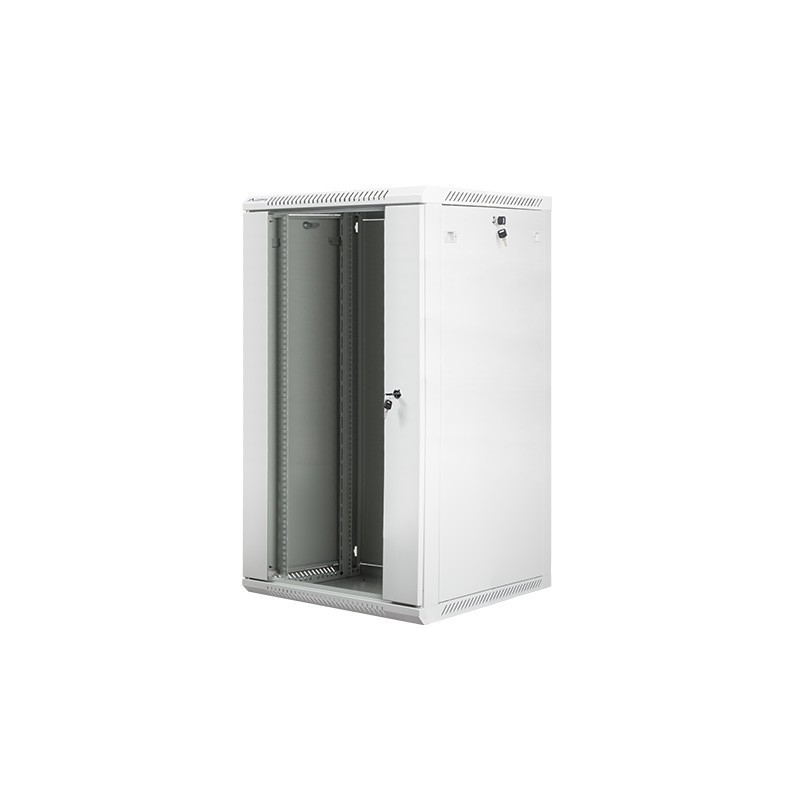 Szafa instalacyjna Rack wisząca 19" 22U 600x600 szara Lanber… | PartsPC.pl