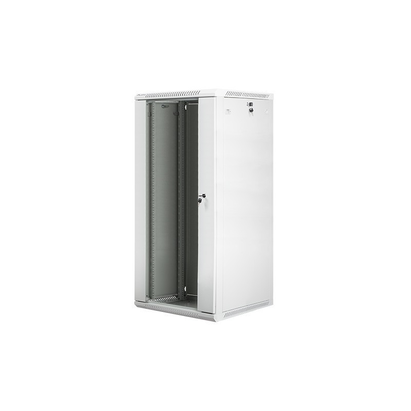 Szafa instalacyjna Rack wisząca 19" 27U 600x600 szara Lanber… | PartsPC.pl