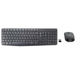 Zestaw bezprzewodowy klawiatura + mysz Logitech MK235 szary… | PartsPC.pl