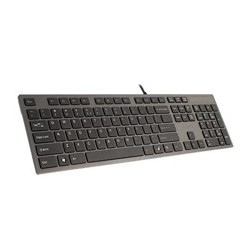 Klawiatura przewodowa A4Tech KV-300H USB czarno-grafitowa | PartsPC.pl