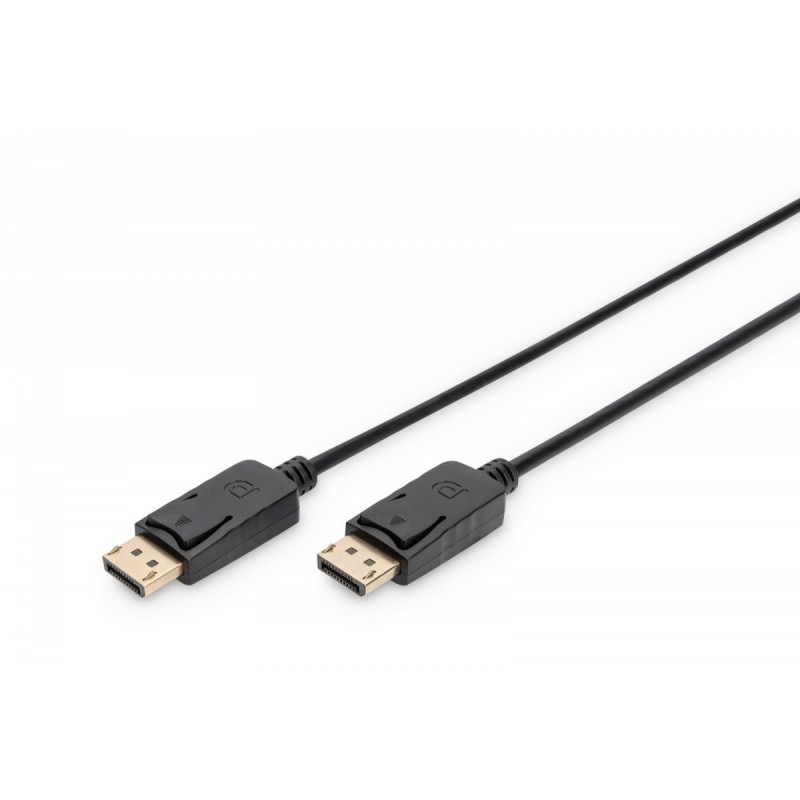 Kabel DisplayPort DIGITUS z zatrzaskami 1080p 60Hz FHD Typ D… | PartsPC.pl