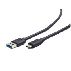 Gembird Kabel USB Type-C(M)-AM 3.0 1m czarny