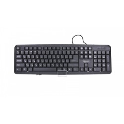 Gembird Klawiatura standardowa USB Cyrylica KB-U-103-RU czarna