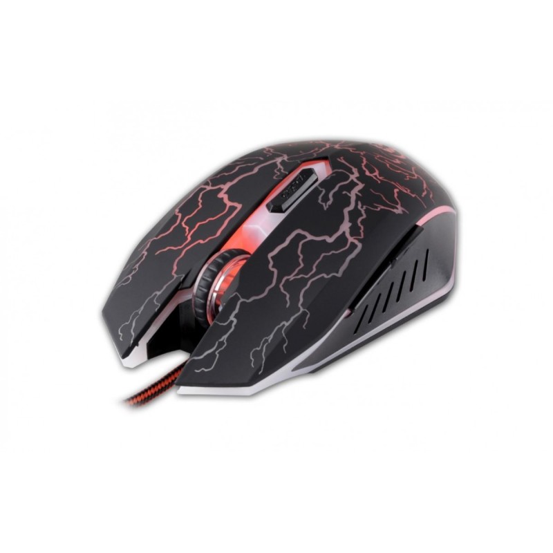 Mysz przewodowa Rebeltec DIABLO optyczna Gaming USB czarna… | PartsPC.pl