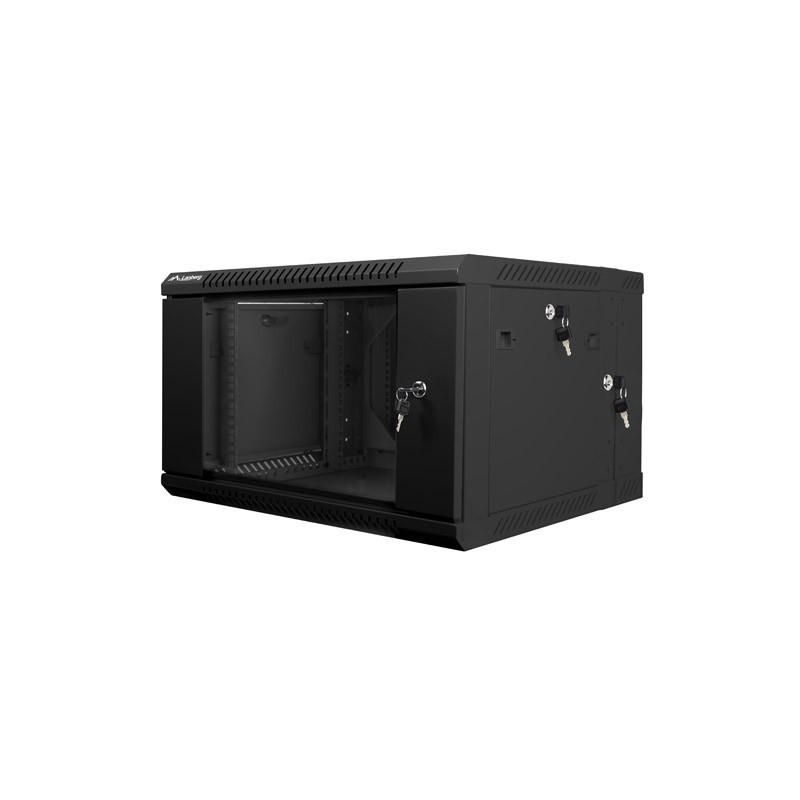 Szafa instalacyjna Rack dwusekcyjna wisząca 19" 6U 600x600 c… | PartsPC.pl