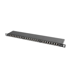 Patch panel Lanberg PPS5-0024-B 24 port 0.5U kat.5e ekranowa… | PartsPC.pl