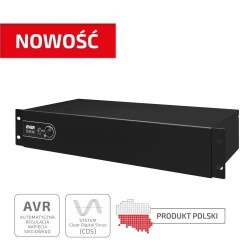 Zasilacz awaryjny Ever ECO Pro 1000VA Line-Interactive AVR 3xIEC 2xPL Sin