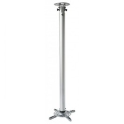 Ramię do projektora Techly 110-190 cm. 15kg, sufitowe, srebrne