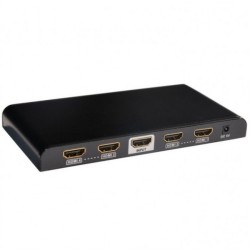 Rozdzielacz / Splitter Techly HDMI 1/4 Ultra HD, 3D