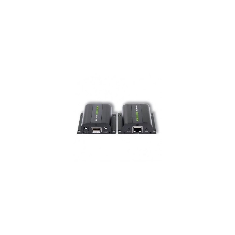 Extender HDMI Techly EXT-E70I po skrętce Cat. 5e/6/6a/7, do 60m, z