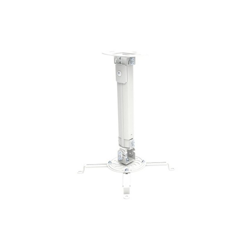 Ramię do projektora Techly 38-58 cm. 13,5kg, sufitowe, srebrne
