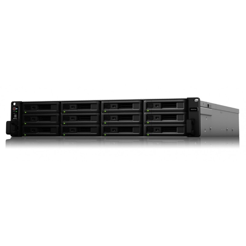Synology RS3618xs | 12-zatokowy serwer NAS, Intel Xeon, 8GB RAM, 4x 1GbE RJ-45, RACK 2U