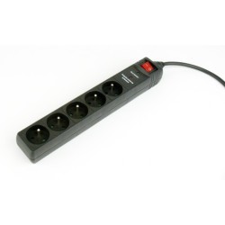 Gembird Listwa zasilająca 5 X French socket/3m