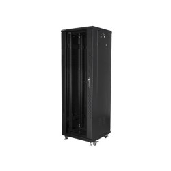 Szafa instalacyjna Rack stojąca 19" 37U 600x600 czarna Lanbe… | PartsPC.pl
