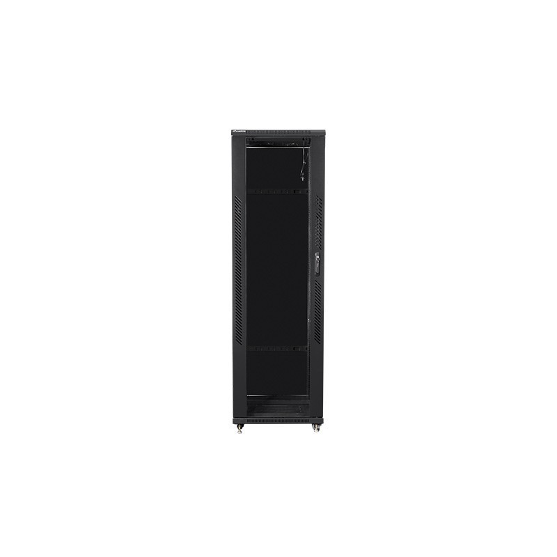 Szafa instalacyjna Rack stojąca 19" 42U 800x1000 czarna Lanb… | PartsPC.pl
