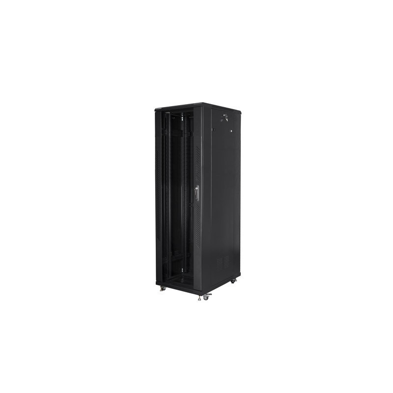 Szafa instalacyjna Rack stojąca 19" 42U 800x800 Drzwi Szklan… | PartsPC.pl