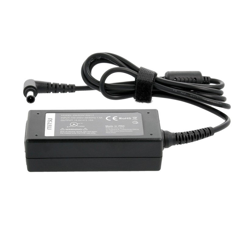 Zasilacz sieciowy Mitsu 19.5V 2.15A (6.5x4.4 pin) 42W do not… | PartsPC.pl