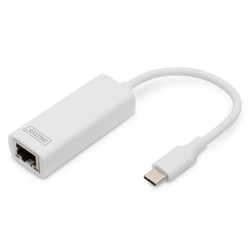 Karta sieciowa DIGITUS przewodowa USB 3.0 Typ C do Gigabit Ethernet