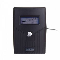 Zasilacz awaryjny UPS DIGITUS Line-Ineractive LCD, 600VA/360… | PartsPC.pl