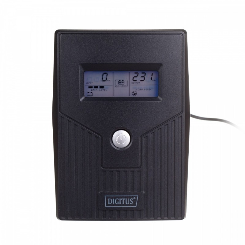 Zasilacz awaryjny UPS DIGITUS Line-Ineractive LCD, 600VA/360… | PartsPC.pl