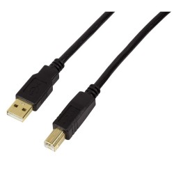 Kabel USB 2.0 LogiLink UA0264 AM/BM Active Repeater 10m | PartsPC.pl