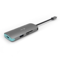i-tec USB-C Metal Nano Stacja Dokująca 1x HDMI 4K Ultra HD 3840 x 2016 @