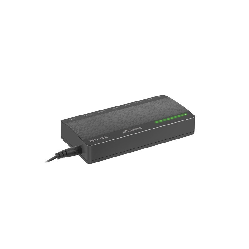 Switch niezarządzalny Lanberg DSP1-1008 8-Port 1000Mb/s Desk… | PartsPC.pl