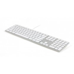 Matias Klawiatura aluminiowa Mac Hub 2xUSB szara