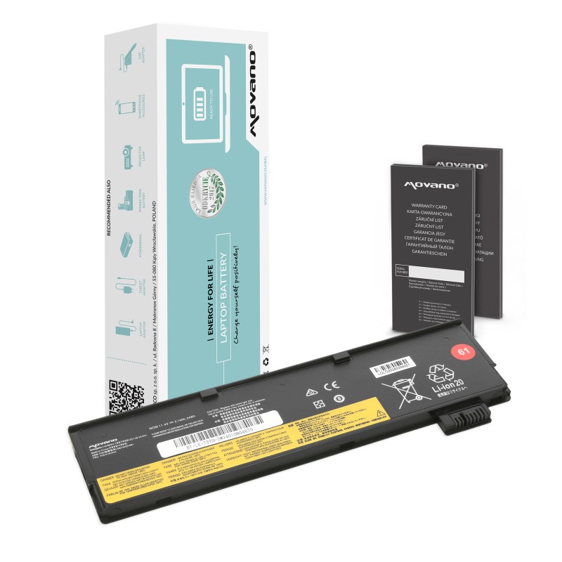Bateria Movano do notebooka Lenovo ThinkPad SB10K97582, T470… | PartsPC.pl