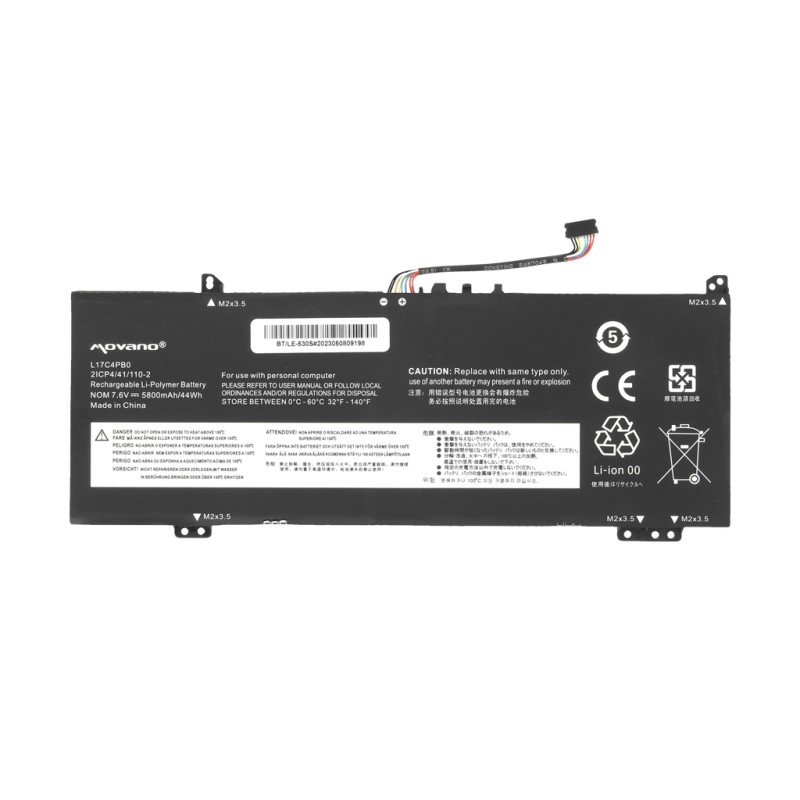 Bateria Movano do notebooka Lenovo IdeaPad 530S-14IKB, 530S-… | PartsPC.pl