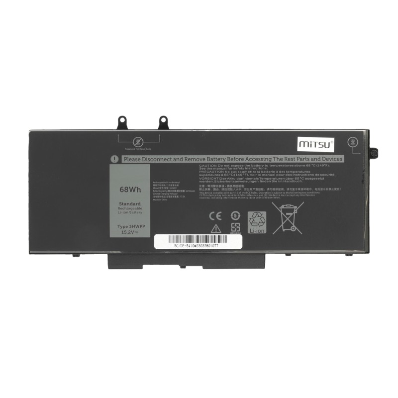 Bateria Mitsu do notebooka Dell Latitude 14 (5410), 15 (5510… | PartsPC.pl