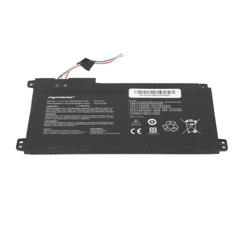 Bateria Movano do notebooka Asus Vivobook B31N1912, C31N1912… | PartsPC.pl