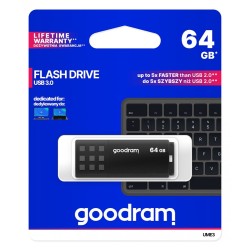 Pendrive GOODRAM UME3 64GB USB 3.2 Gen 1 Black | PartsPC.pl