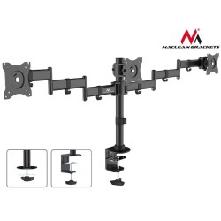 Uchwyt biurkowy na 3 monitory Maclean MC-691 13-27"... | PartsPC.pl