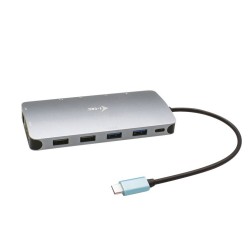 i-tec USB-C Metal Nano Stacja Dokująca 3x Display 2x DP 1x HDMI LAN Power